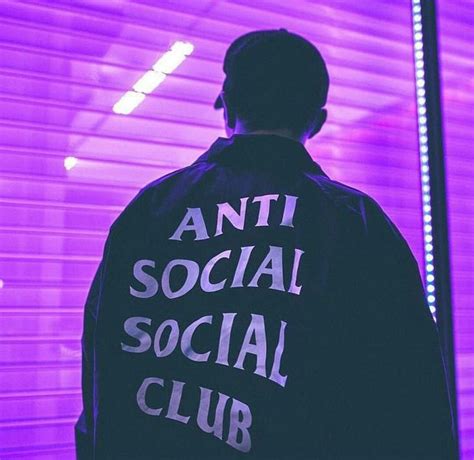 Antisocial Socialclub Anti Social Social Club Anti Social Purple