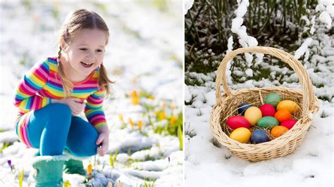 Will It Snow At Easter Bank Weekend Weather Forecast Revealed Heart