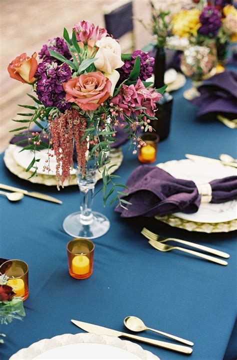 24 Jewel Toned Wedding Centerpieces That Will Dazzle Your Guests