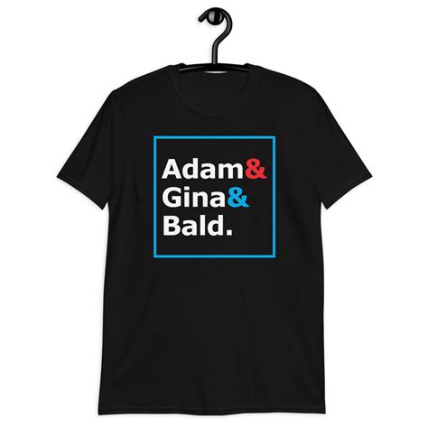 Adam Gina Bald Show T Shirt Adam Carolla Show Podcast Tee Etsy