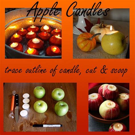 How To Make Apple Candles Apple Candles Candles Apple