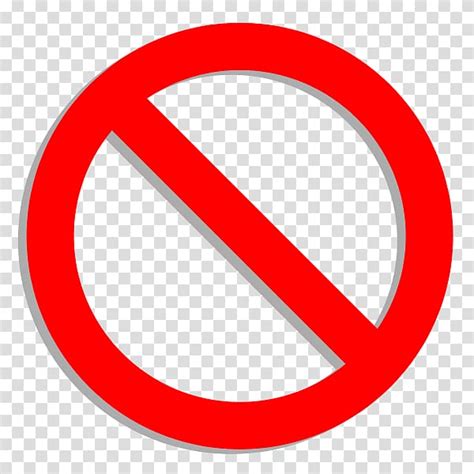 Prohibited Logo No Symbol Sign Svg Transparent Background Png Clipart Hiclipart