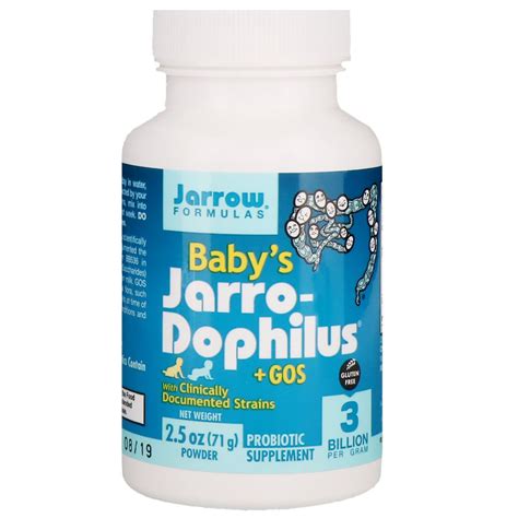 Jarrow Formulas Babys Jarro Dophilus Gos 25 Oz 71 G Powder By