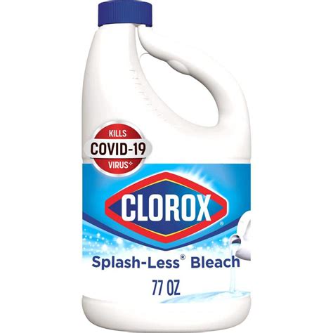 Clorox 77 Fl Oz Splash Less Regular Concentrated Disinfecting Liquid