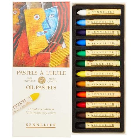 Sennelier Oil Pastel Set Of 12 Introductory Colours