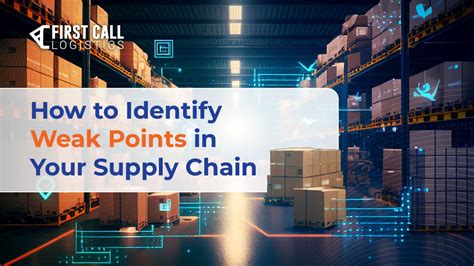 How To Identify Weak Points In Your Supply Chain