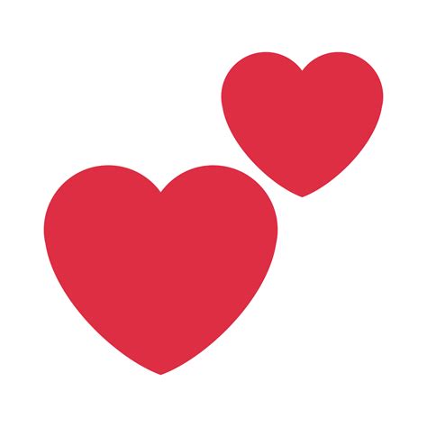 Two Hearts Emoji - What Emoji 類