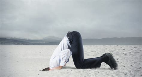 Behavioural Scientist Why We Bury Our Heads In The Sand