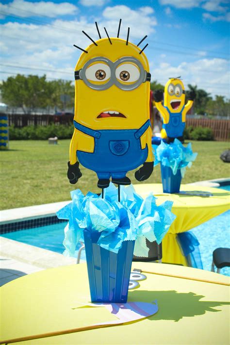 minions birthday party ideas photo 28 of 49 catch my party