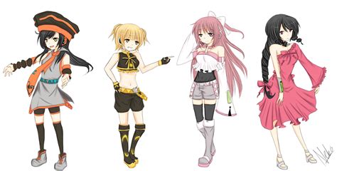 UTAUloids: Set 1 by Nekomiira on DeviantArt