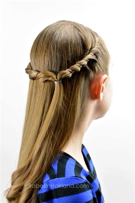 Uneven French Rope Twist From Hair Twist