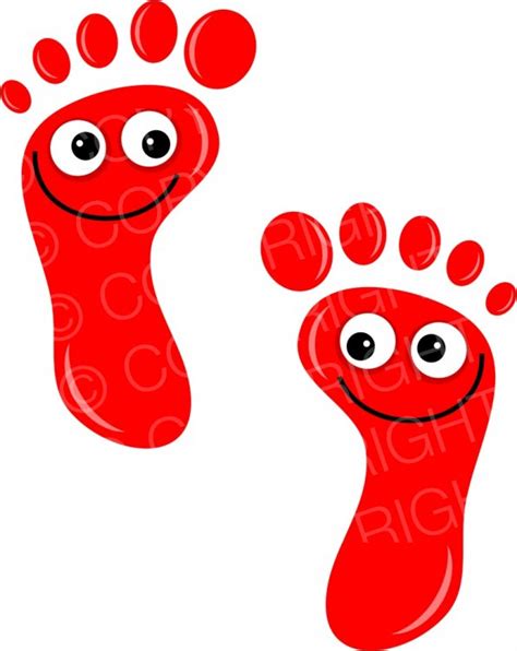 Footprint Clipart Cartoon Footprint Cartoon Transparent Free For