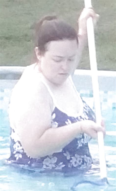 Voyeur Wife Outside And In Swimming Pool