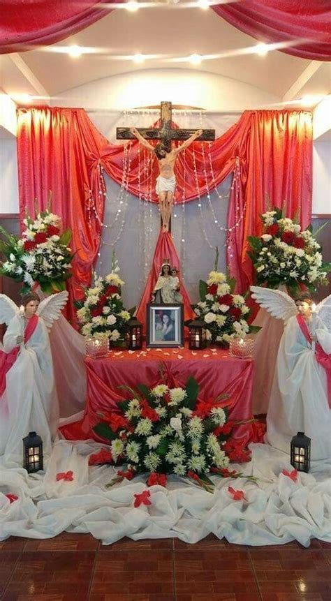 Pin De Roberto Arroyo En Altares Como Adornar Un Altar Decoraciones
