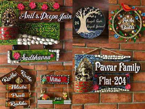 Personalized House Name Plates A Magical Touch Hitchki