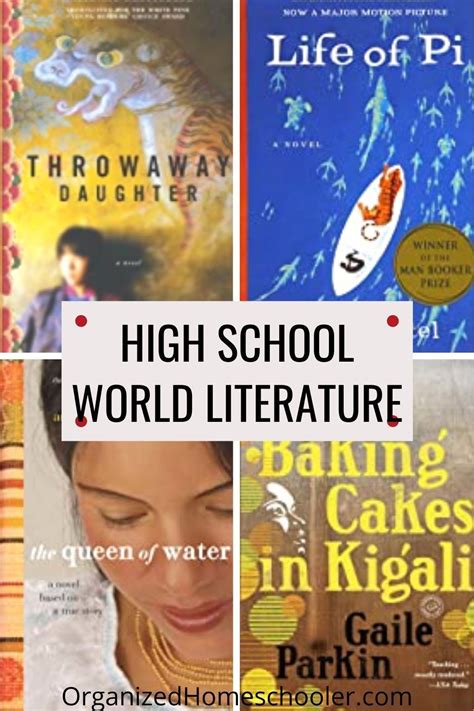 High School Reading List High School Plan High School Literature