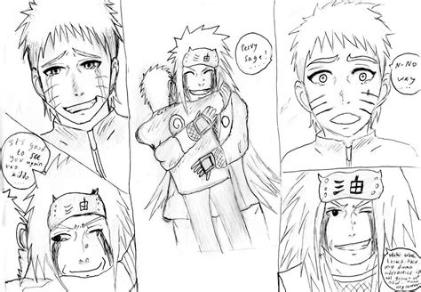 Naruto And Jiraiya Reunion Short Manga By Fran48 On Deviantart