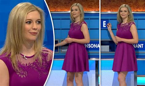 Countdowns Rachel Riley Sets Pulses Racing As She Flashes Pins In Racy