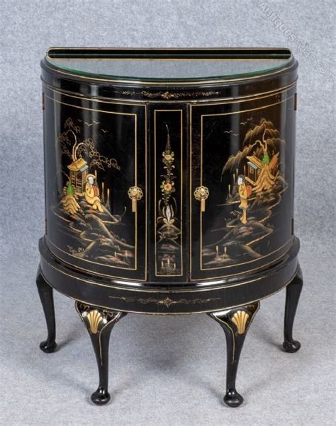 Chinoiserie Demi Lune Side Cabinet Antiques Atlas
