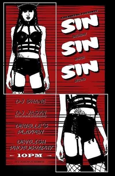 Sin March Edition Tickets Kremwerk Seattle Wa Sat Mar 2 2019 At 10pm Kremwerk