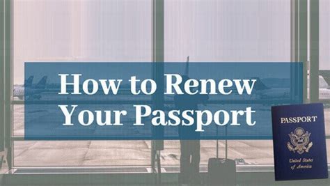 The us government charges a. How to Renew Your Passport