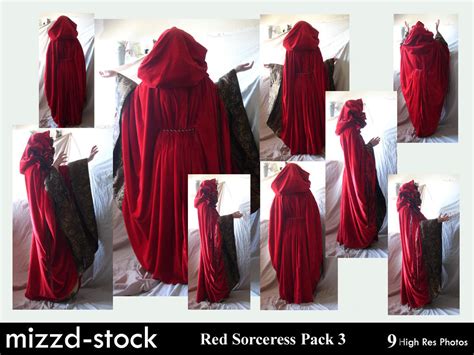 Red Sorceress Pack 3 By Mizzd Stock On Deviantart