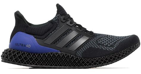 Adidas Cotton Ultra 4d Mesh Sneakers In Black For Men Lyst