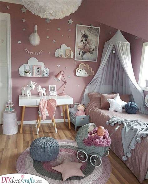 Toddler Girl Bedroom Ideas On A Budget Little Girl Bedroom Decor