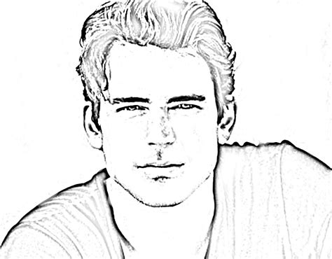 Handsome Man Drawing At Free For