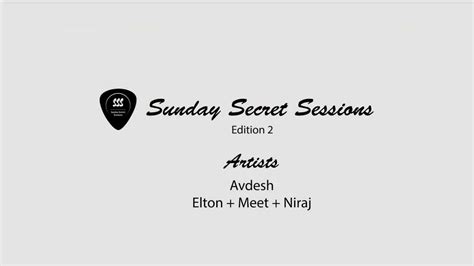 Sunday Secret Sessions Recap Edition 1 May 17 Youtube