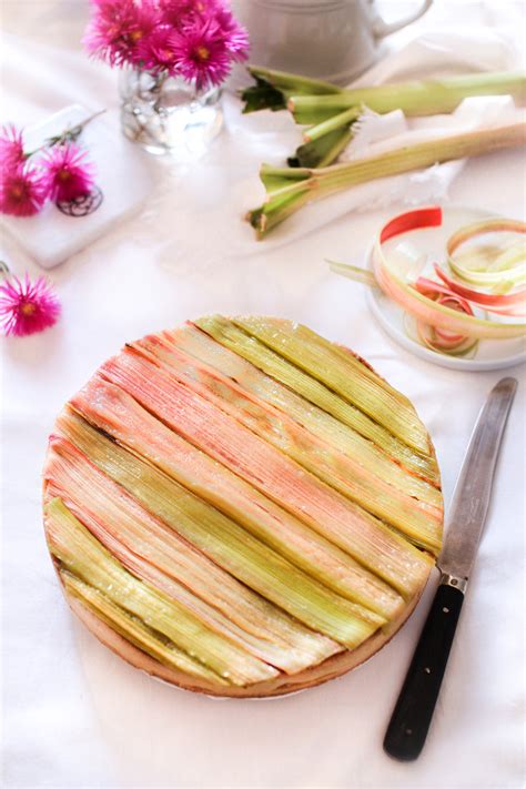 la recette de la tarte à la rhubarbe de philippe conticini royal chill blog cuisine voyage