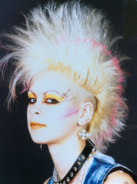 1980s Punk Me Photo Shoot London Punk Makeup Punk Hair Punk