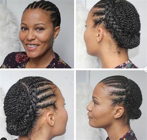 34 Hq Images Natural Hair Braided Updo Updos For Black Hair Best Updo