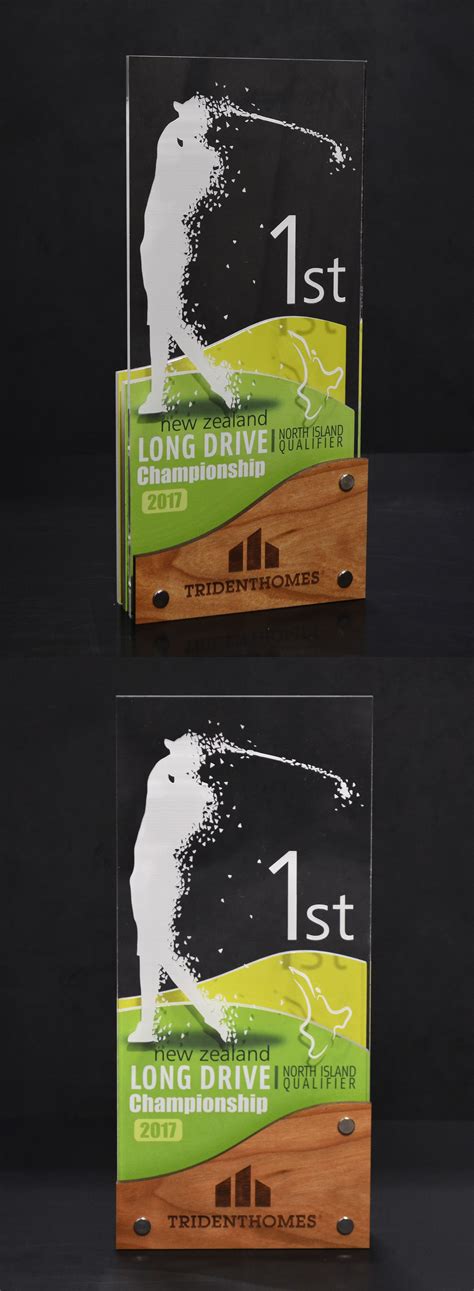 Trophy Ive Made For Golf Tournament Design Art Award Trophy Golf Laser