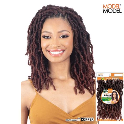 Model Model Glance X Jamaican Loc Braid