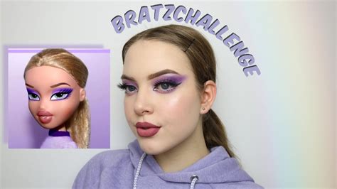 The Bratz Challenge Makeup Tutorial Youtube