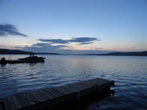 Sunrise On Lake Wallenpaupack Pa Usa Places Worth Visiting Lake