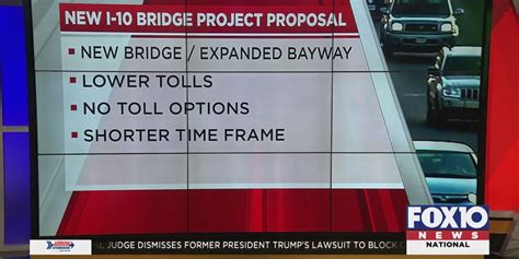I 10 Bridge Proposal Is Back With Lower Tolls And A Free Option For Drivers
