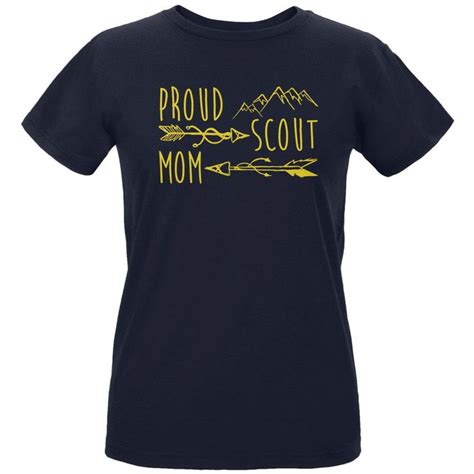Buy Proud Scout Mom Gold Womens Organic T Shirt At Scout