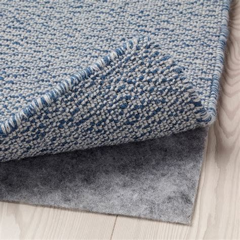 Der teppich passt jetzt absolut gar nicht mehr in wohnung mir ist das egal meiner freundin nicht d. LOVRUP Teppich flach gewebt - Handarbeit blau - IKEA Schweiz
