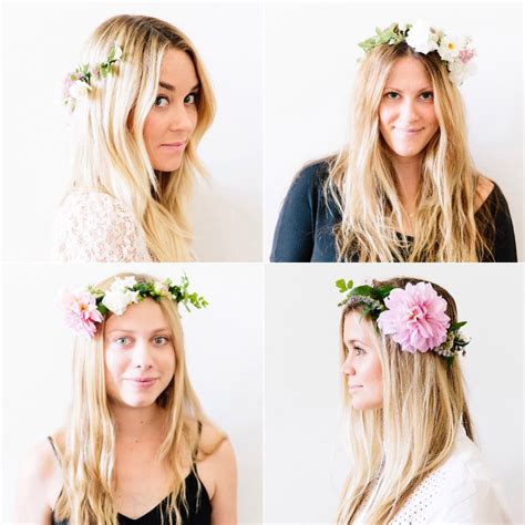 Diy How To Make Flower Crowns Lauren Conrad