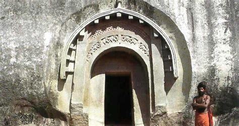 The Ancient Barabar Caves Near Gaya