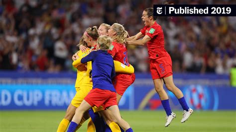How The U S Beat England To Reach The World Cup Final The New York Times