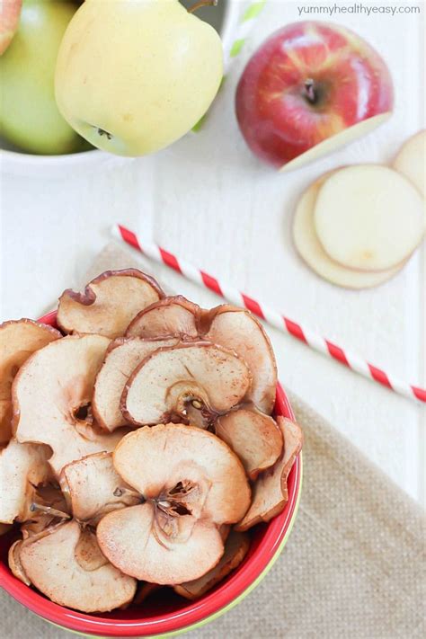 Homemade Apple Chips Yummy Healthy Easy