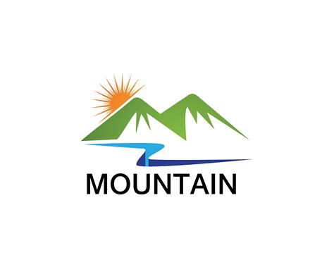 Minimalist Landscape Mountain Logo Design Inspirations 579984 Vector