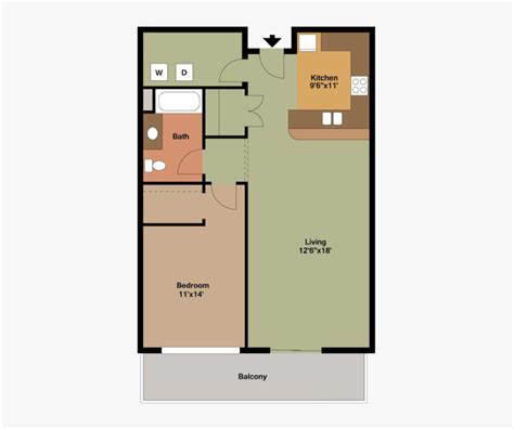 Bedroom Floor Plan With Dimensions Two Birds Home