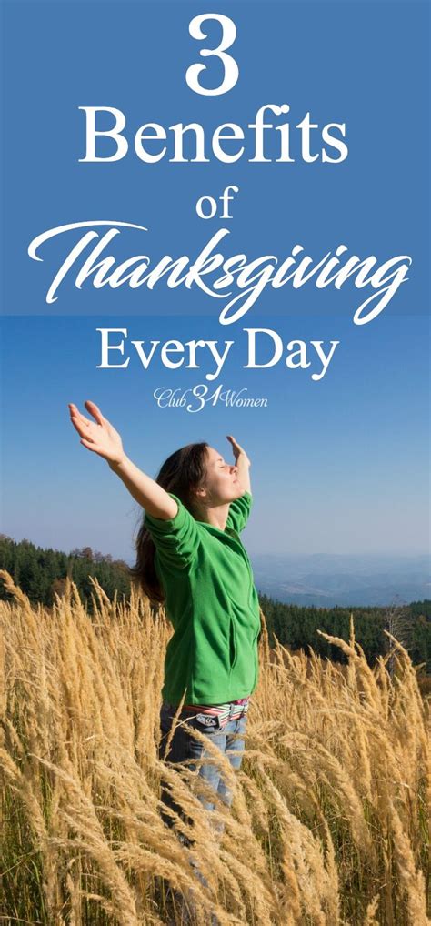 3 Benefits Of Thanksgiving Every Day Thanksgiving Devotions