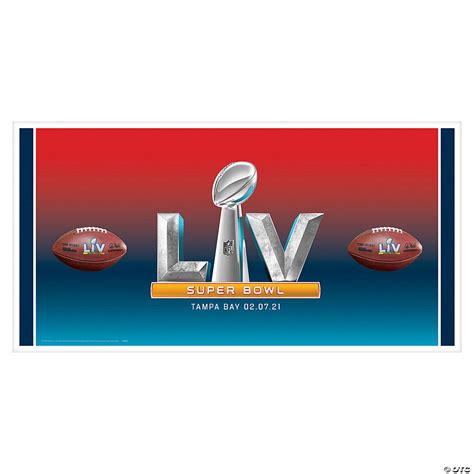 Nfl® Super Bowl Lv Banner Oriental Trading