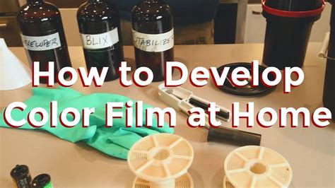 How To Develop Color Film At Home In 2020 Color Film Film