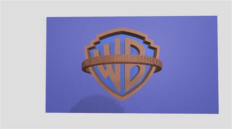 Warner Home Video Logo 1996 2017 On Sketchfab By Charlie316 On Deviantart